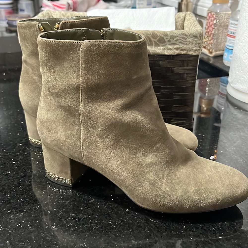 Micheal Kors Suede Booties